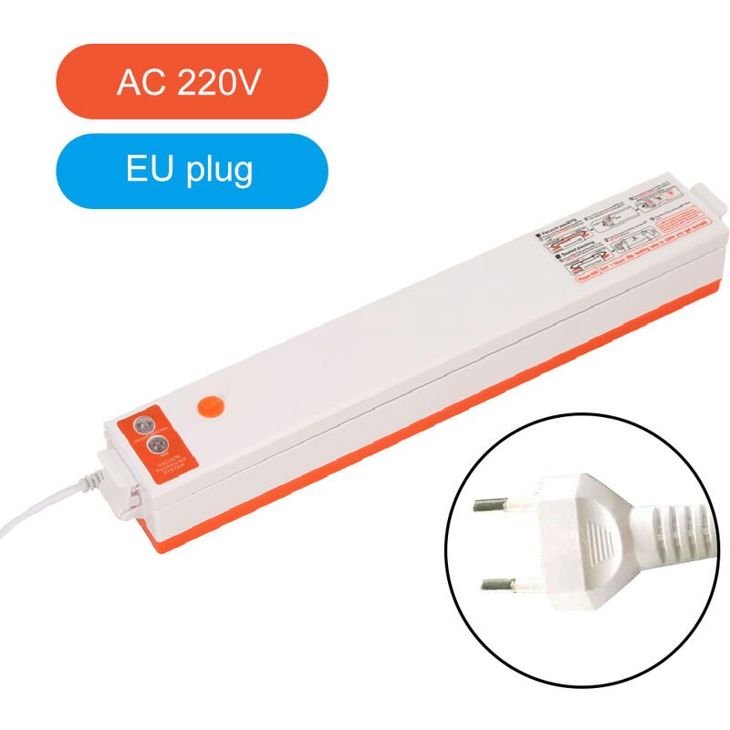 Maquina selladora al vacio Sellado automatico de aire al vacio con 10 bolsas Control tactil Sellador de alimentos LED Luces indicadoras para la barato