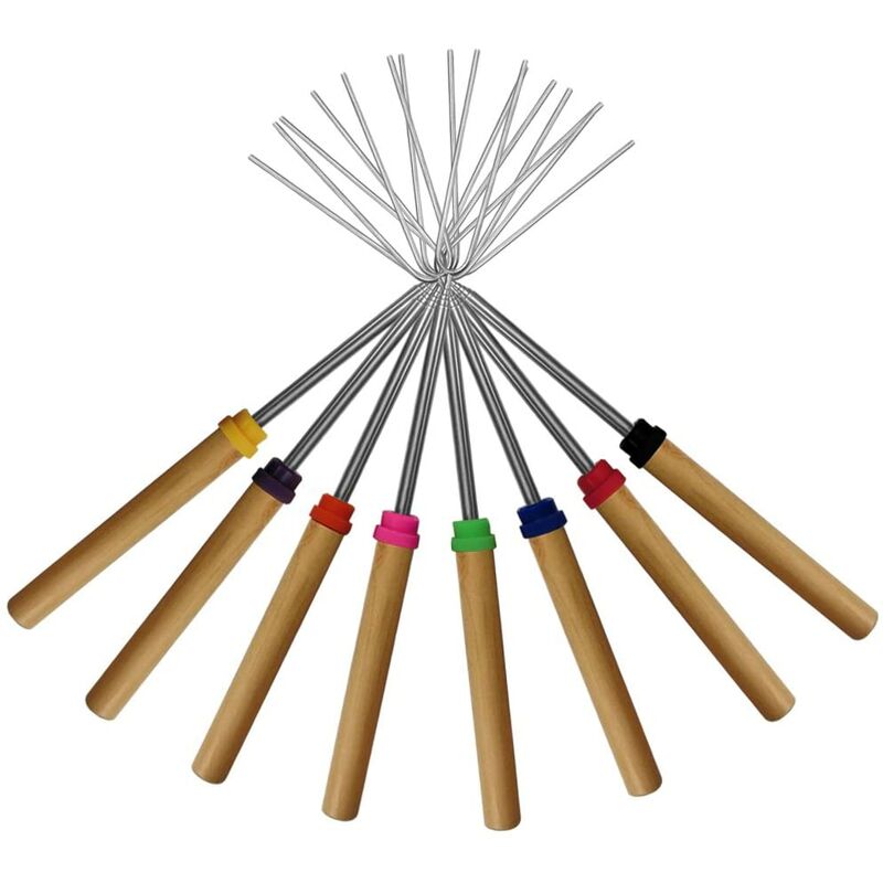 Marshmallow tostado Palos