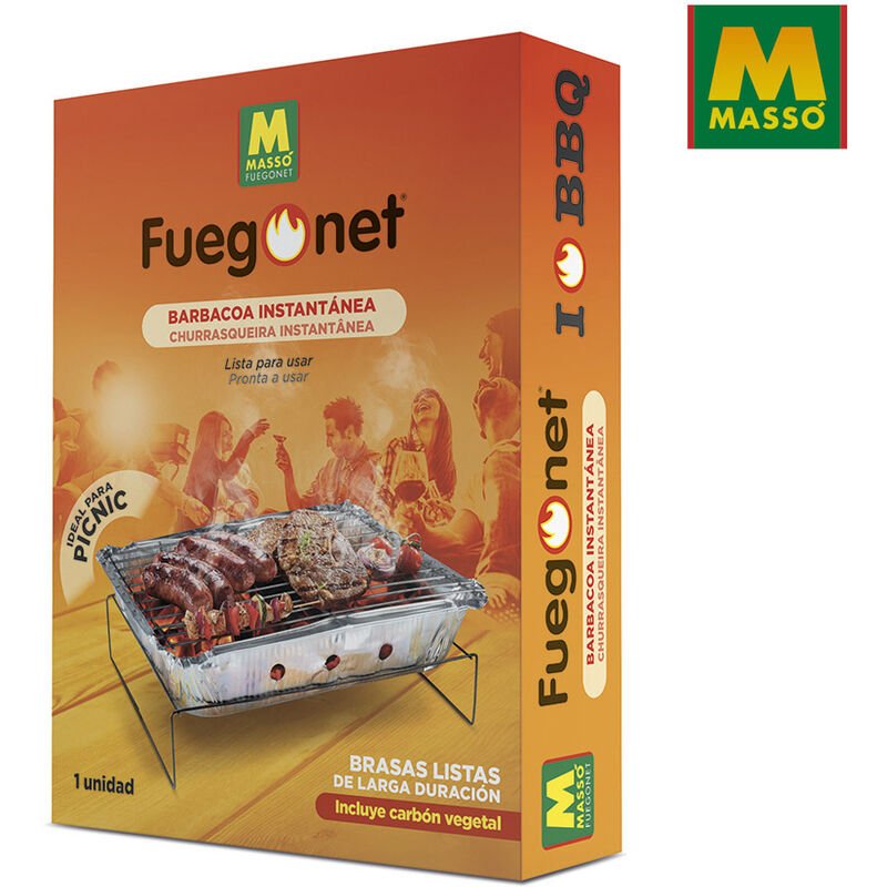 Masso - E3/85843 BARBACOA INSTANTÁNEA FUEGONET MASSÓ barato