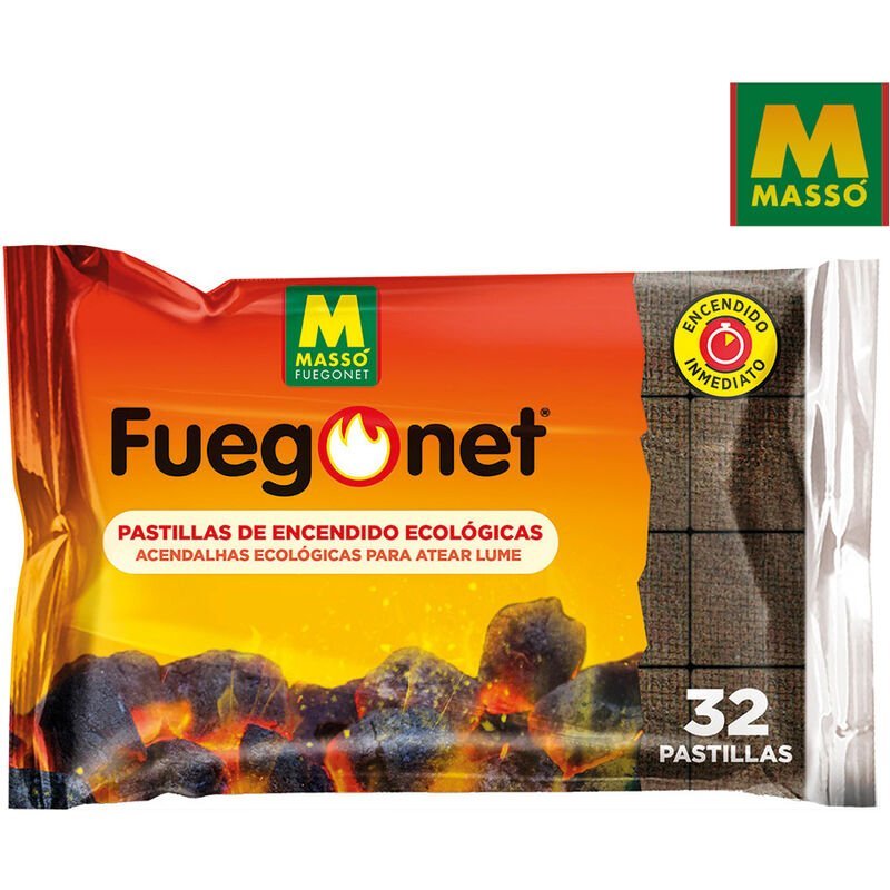 Masso - PASTILLAS FUEGO ECOLOGICAS 32 PASTILLAS barato