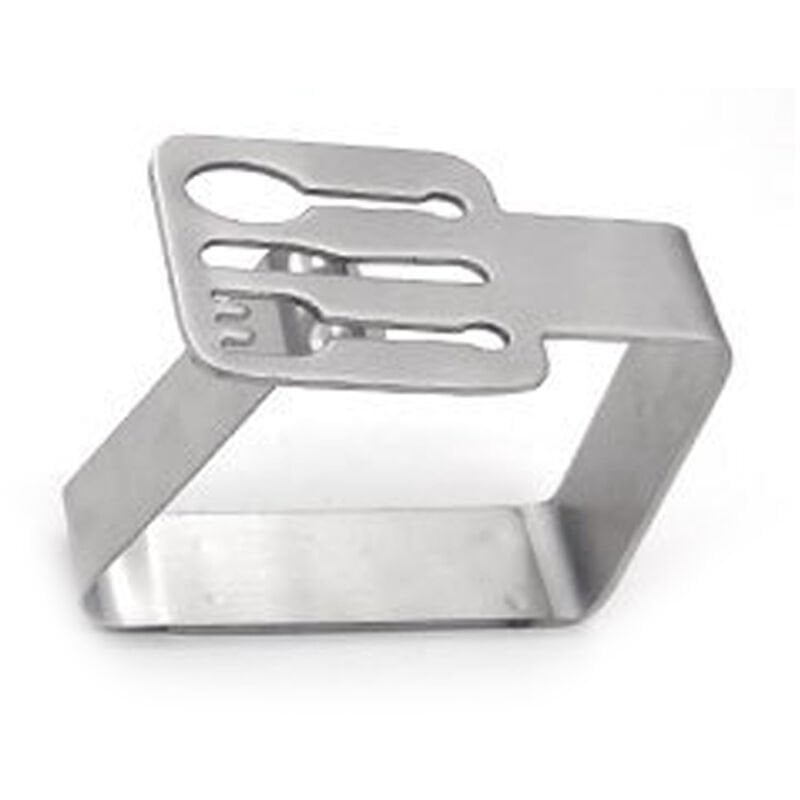 Mesa de acero inoxidable Pinzas clips mantel mantel clips ajustables sostenedores Cubiertas de la cubierta del partido del hogar al aire libre barato