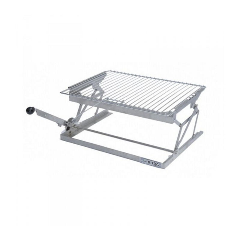 Mfog - barbacoa de carbón portátil de acero inoxidable - 65801 - m.fog - barato