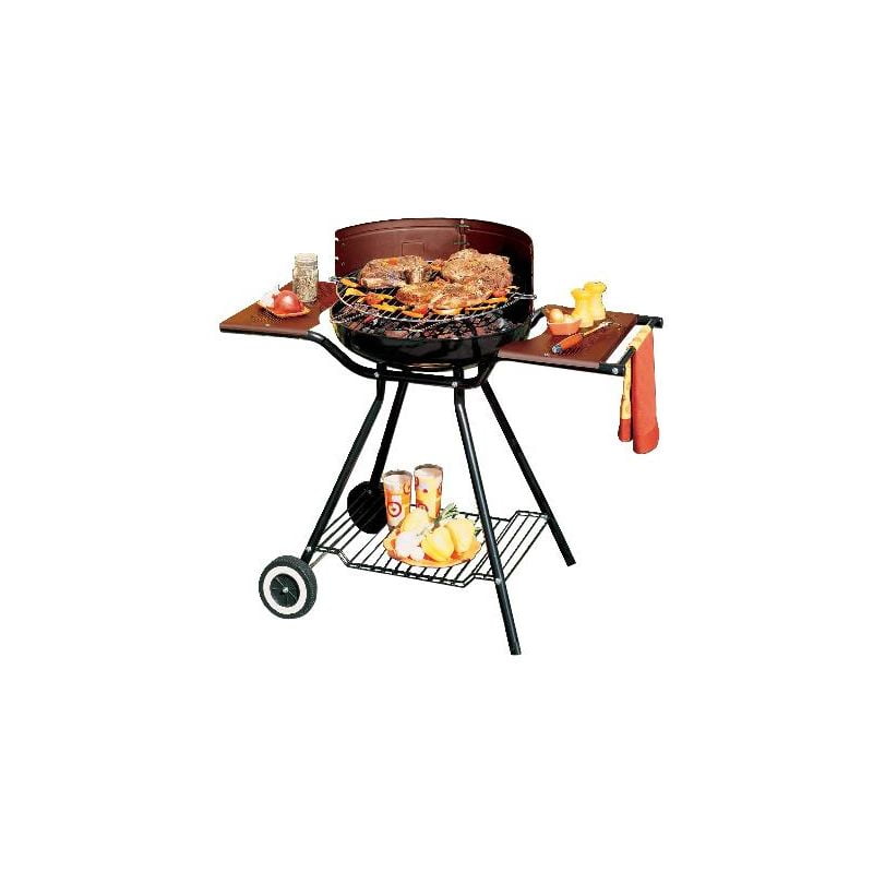 Mibricotienda - bambu barbacoa chapa s.tropez 54 cm con ruedas 331531 barato