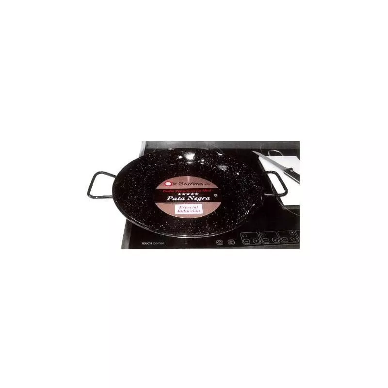 Mibricotienda - garcima paellera esmaltada induccion 30 cm -1 raciones 85230 barato
