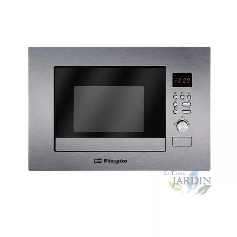 Microondas Encastrable 20 L Orbegozo. Potencia 800W. Grill 1000W. Acero Inox. En Oferta Microondas Encastrable 20 L Orbegozo. Potencia 800W. Grill 1000W. Acero Inox. Barato
