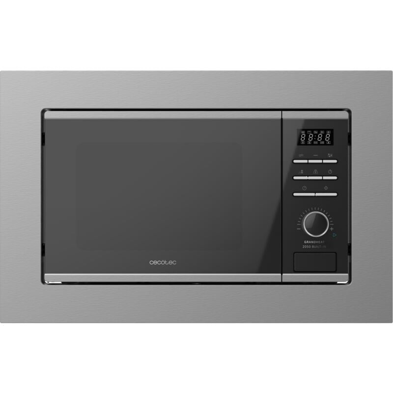 Microondas encastrable grandheat 2050 builtin steelblack cecotec barato