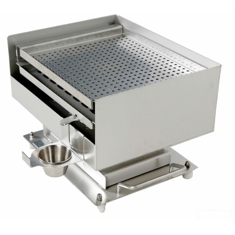 Mini Barbacoa Inoxidable 2 Parrillas barato