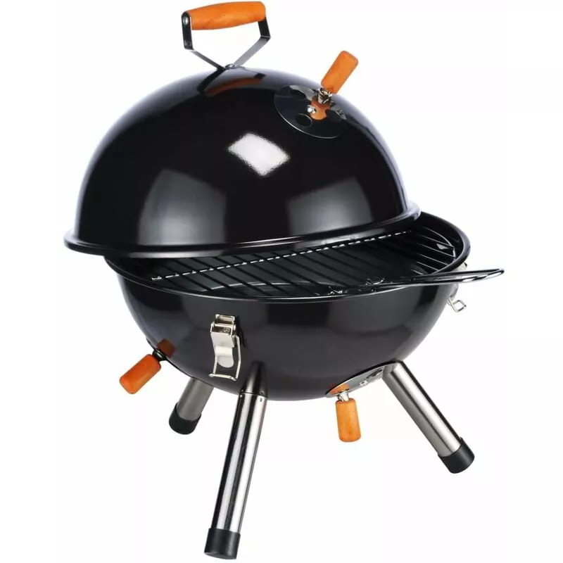 Mini Barbacoa De Carbón Negra - Negro - Hi En Oferta Mini Barbacoa De Carbón Negra - Negro - Hi Barato