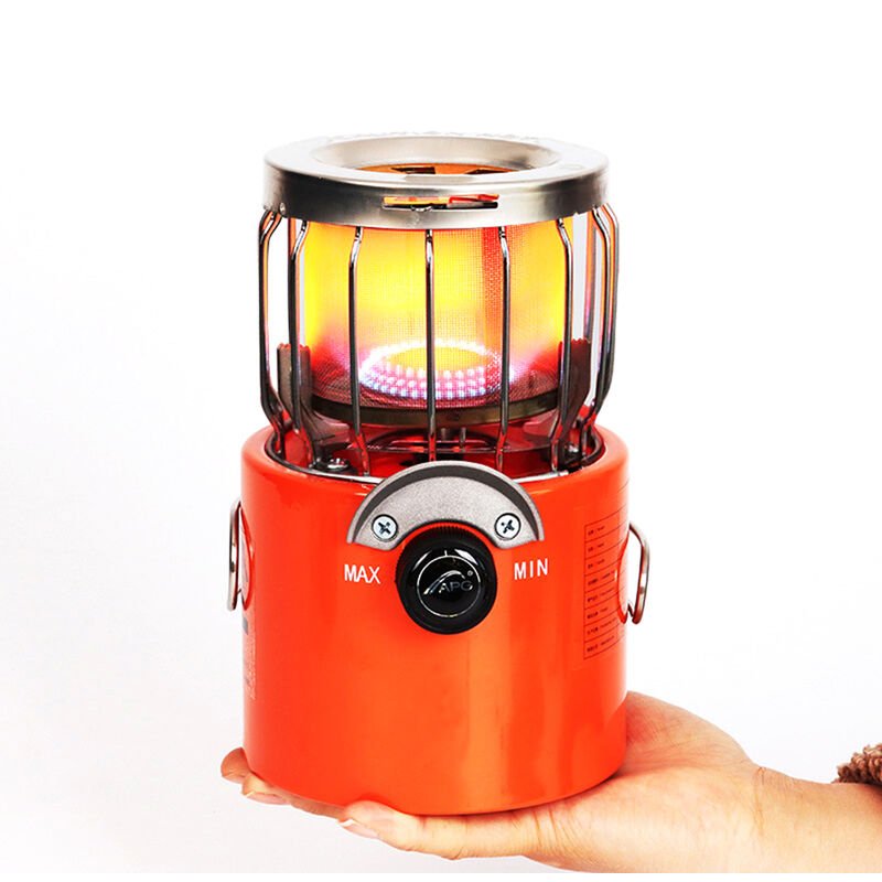 Mini cocina portatil de la calefaccion de la estufa que acampa del calentador de gas 2000W