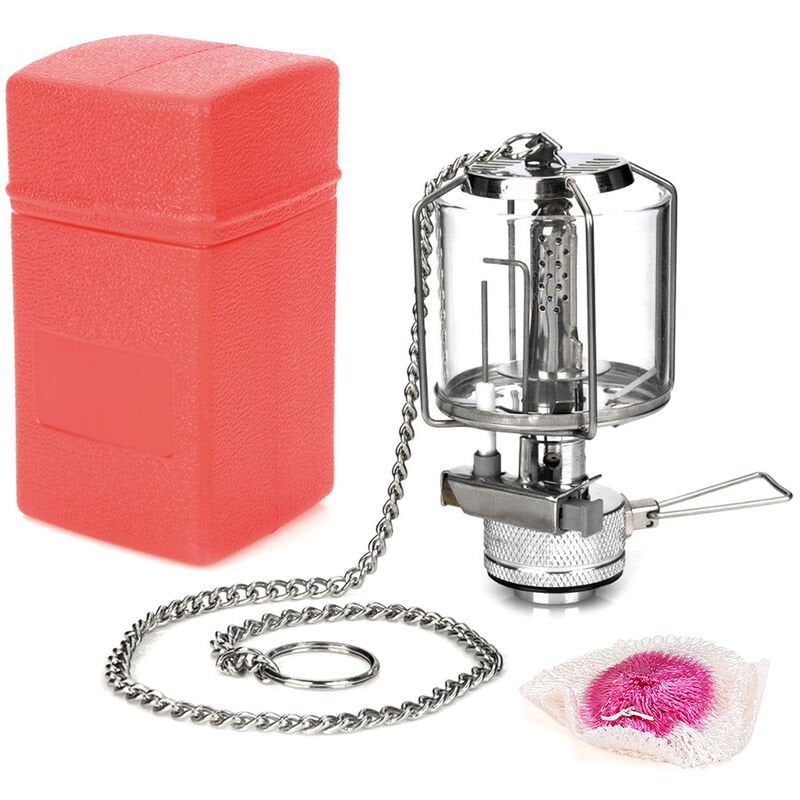 Mini lampara de gas para acampar 80LUX