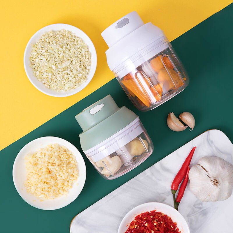 Mini picadora de ajo electrica
