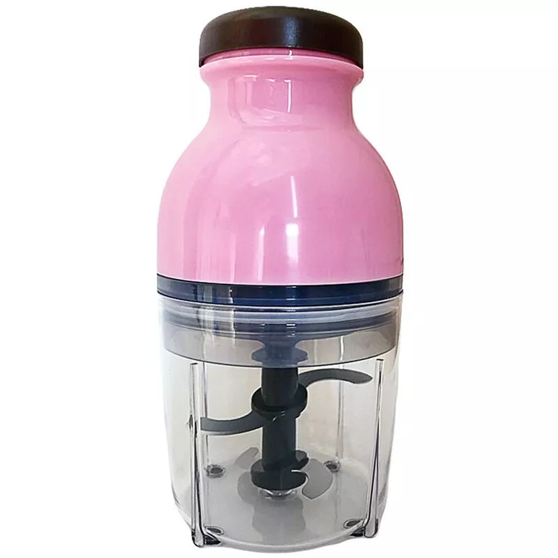 Mini Picadora De Carne Portatil, Licuadora Electrica De Frutas Y Verduras 600Ml En Oferta Mini Picadora De Carne Portatil